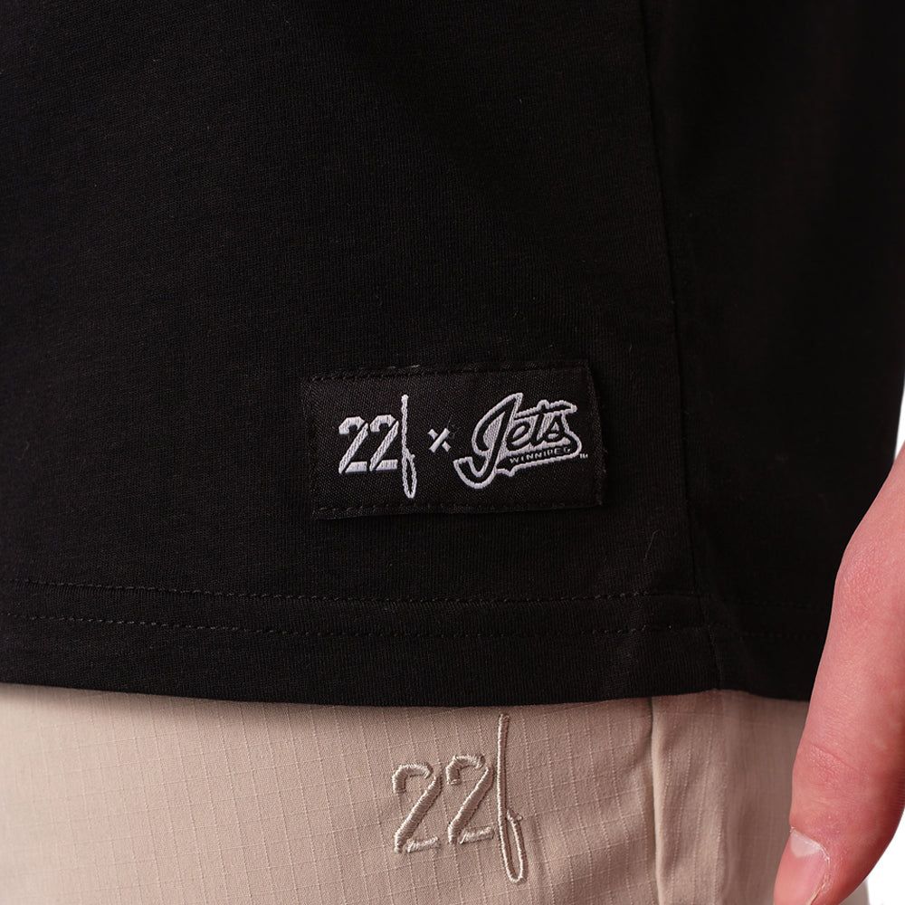 22 FRESH TONAL LOGO T-SHIRT BL sold by True North Shop product image thumbnail 4