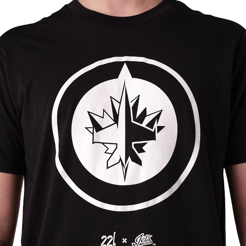 22 FRESH TONAL LOGO T-SHIRT BL sold by True North Shop product image thumbnail 3