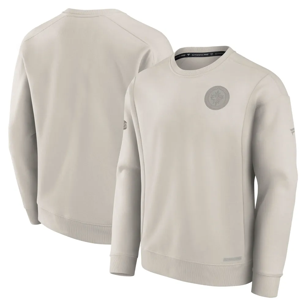 AP ROAD FLEECE CREW - TAN sold by True North Shop product image thumbnail 3