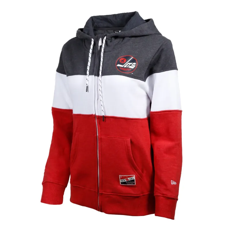 WOMEN'S ALT TRICOLOR ZIP HOOD sold by True North Shop