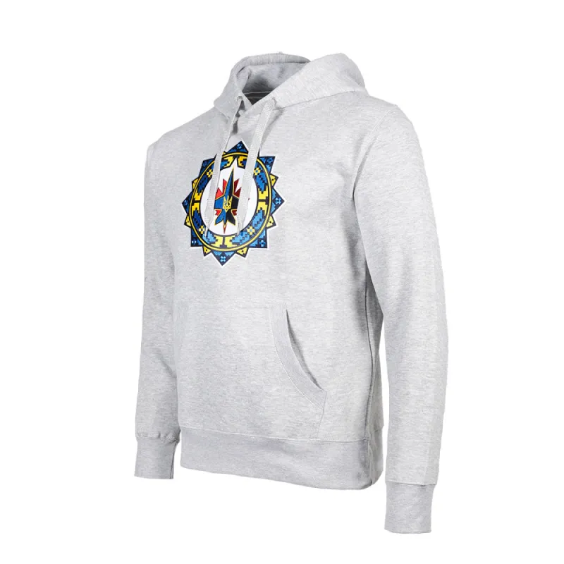 UKRAINIAN CREST HOODY GREY sold by True North Shop