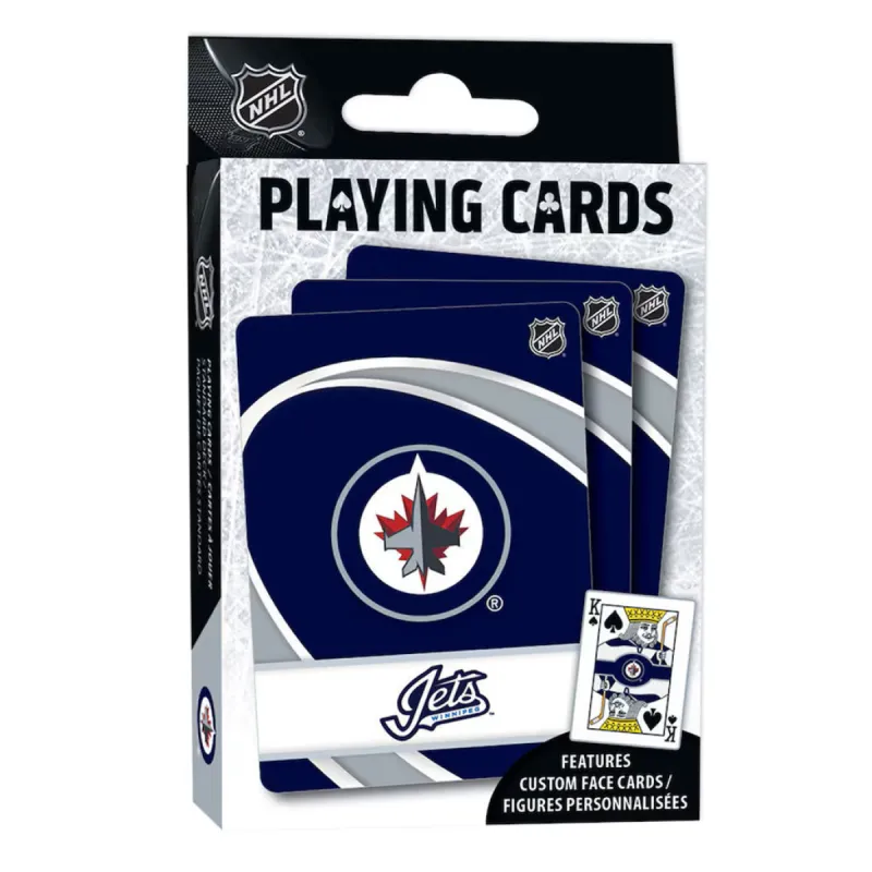 NHL JETS PLAYING CARDS sold by True North Shop