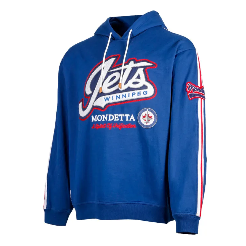 MONDETTA WORDMARK HOOD NAVY sold by True North Shop