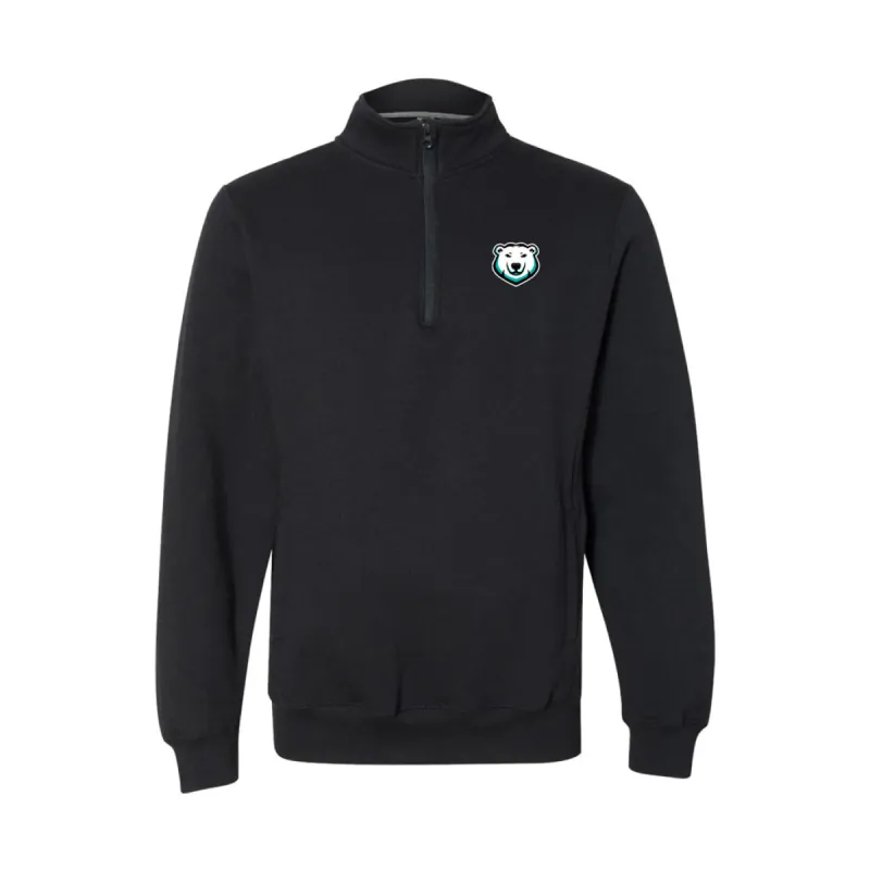 SEA BEARS 1/4 ZIP FLEECE BLACK sold by True North Shop