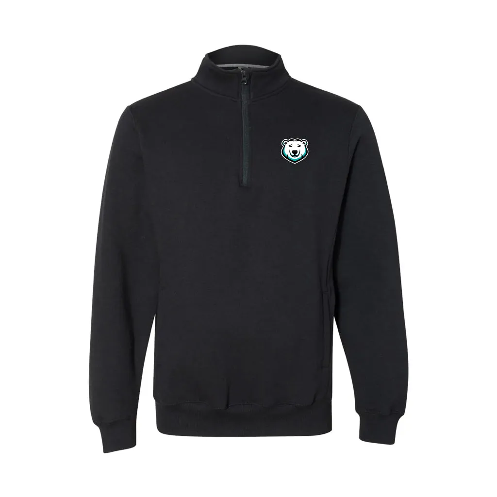 SEA BEARS 1/4 ZIP FLEECE BLACK sold by True North Shop