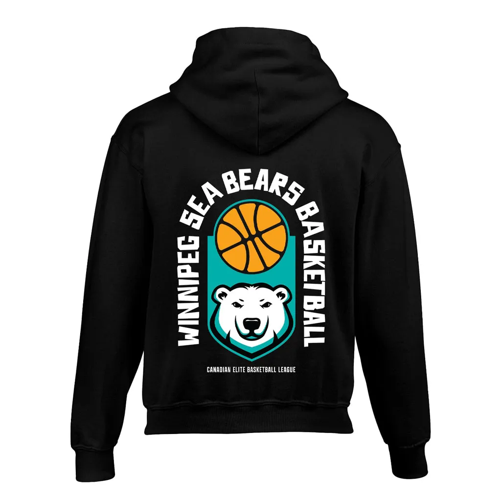 SEA BEARS YOUTH GRAPHIC HOOD sold by True North Shop product image thumbnail 2