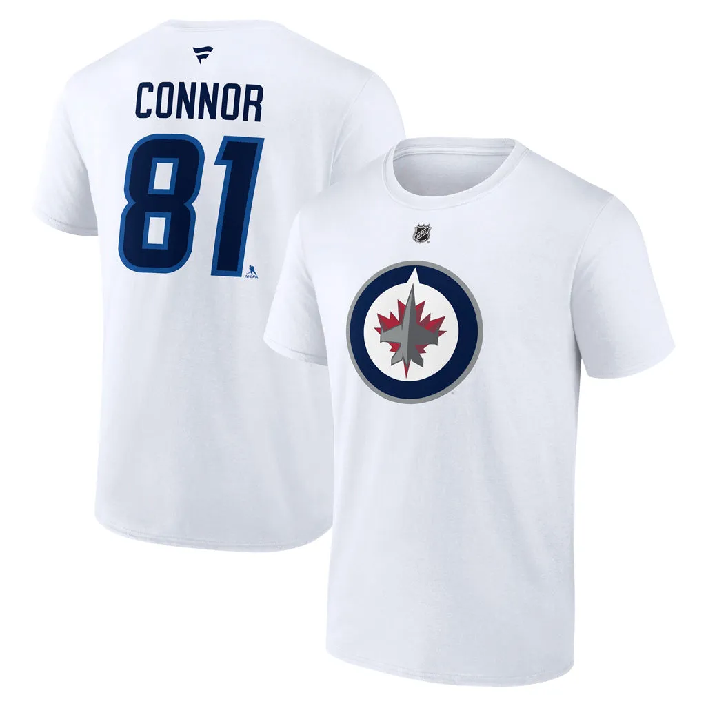 FANATICS WHT NAME/# TEE 81 CONNOR sold by True North Shop product image thumbnail 3