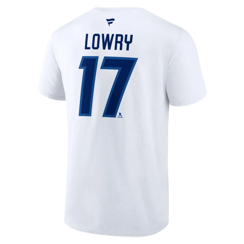 FANATICS WHT NAME/# TEE 17 LOWRY sold by True North Shop