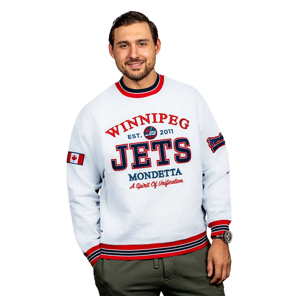 MONDETTA VINTAGE CREW - WHITE sold by True North Shop product image thumbnail 3