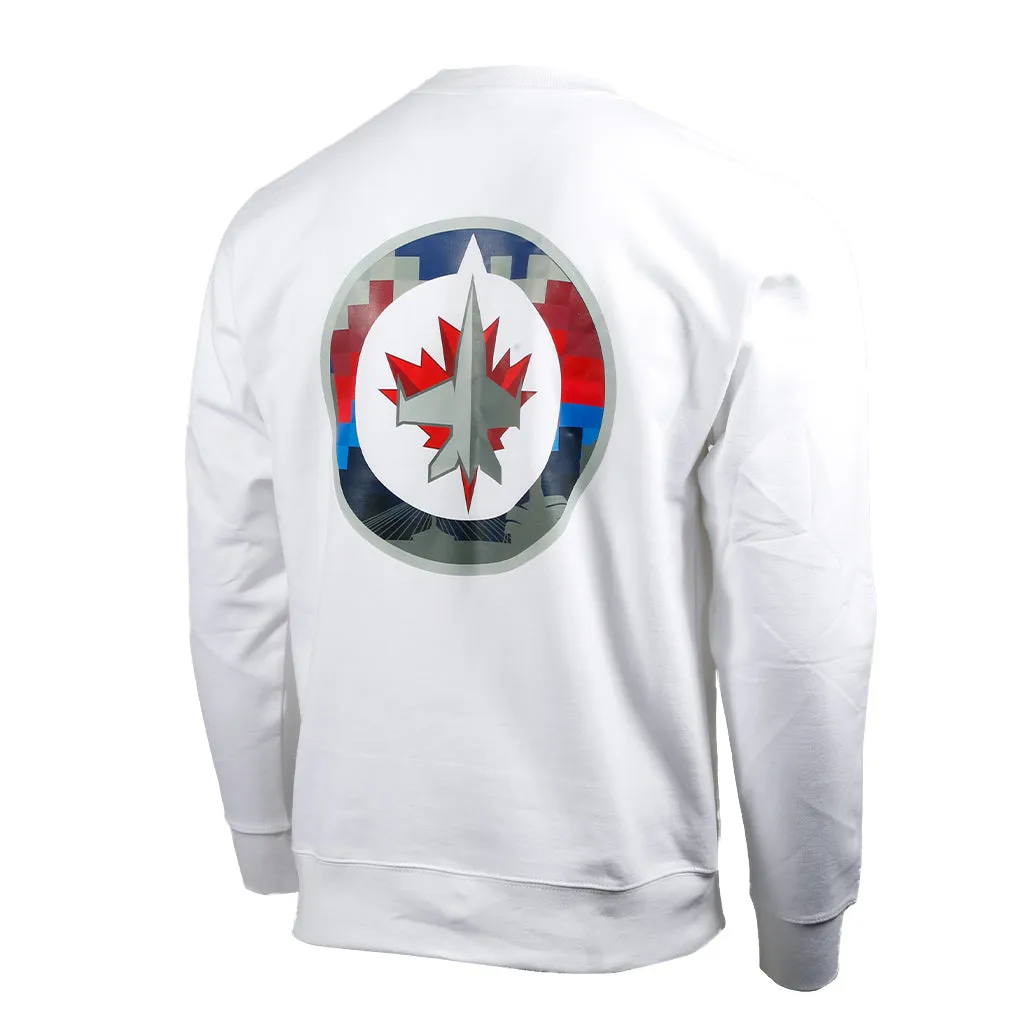 ZUEIKE WHITEOUT FLEECE CREW sold by True North Shop product image thumbnail 2