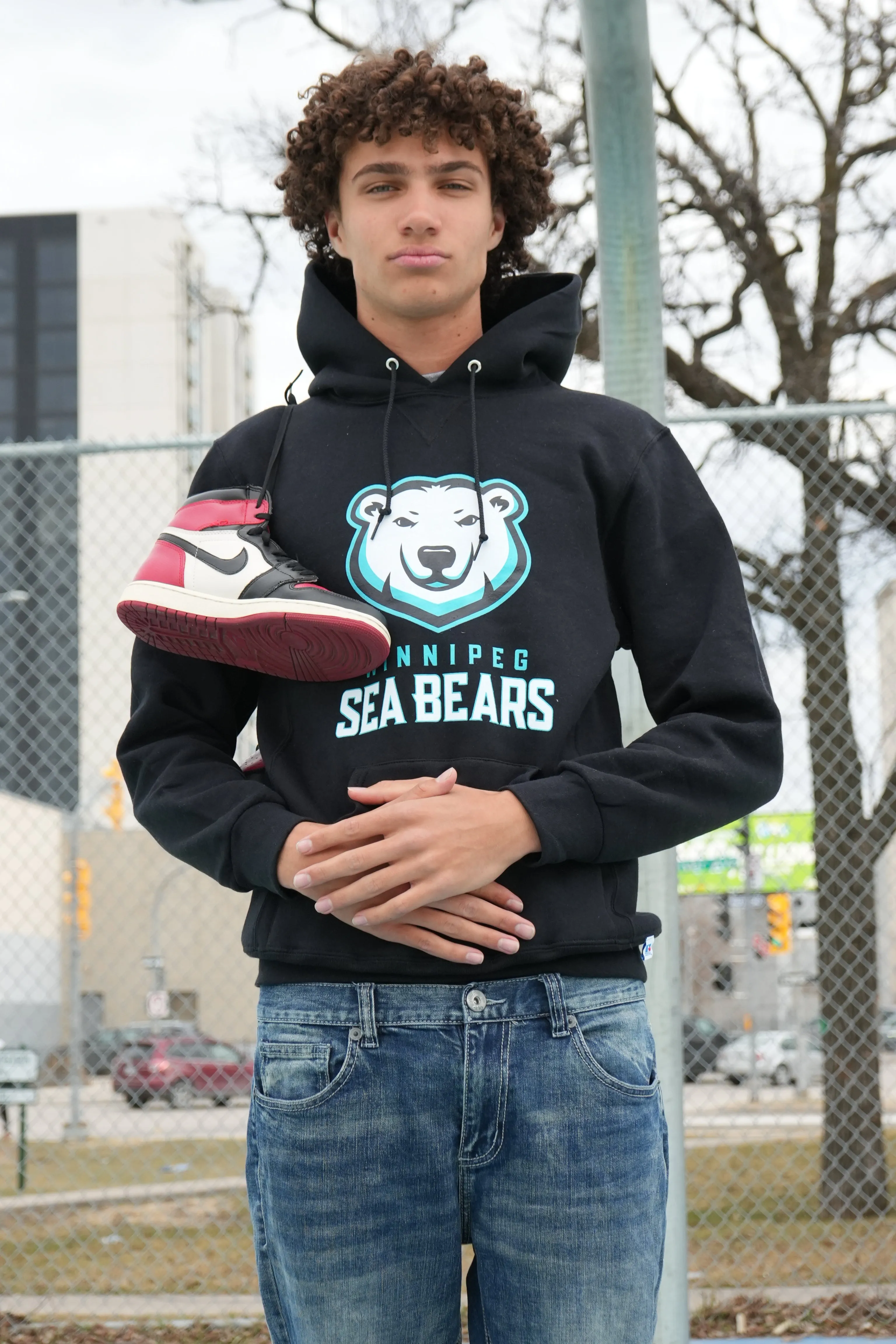SEA BEARS ADULT TEAM HOODIE BLACK sold by True North Shop product image thumbnail 2
