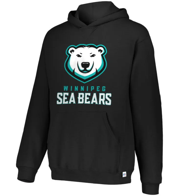 SEABEARS YOUTH TEAM HOOD BLACK made by True North Shop