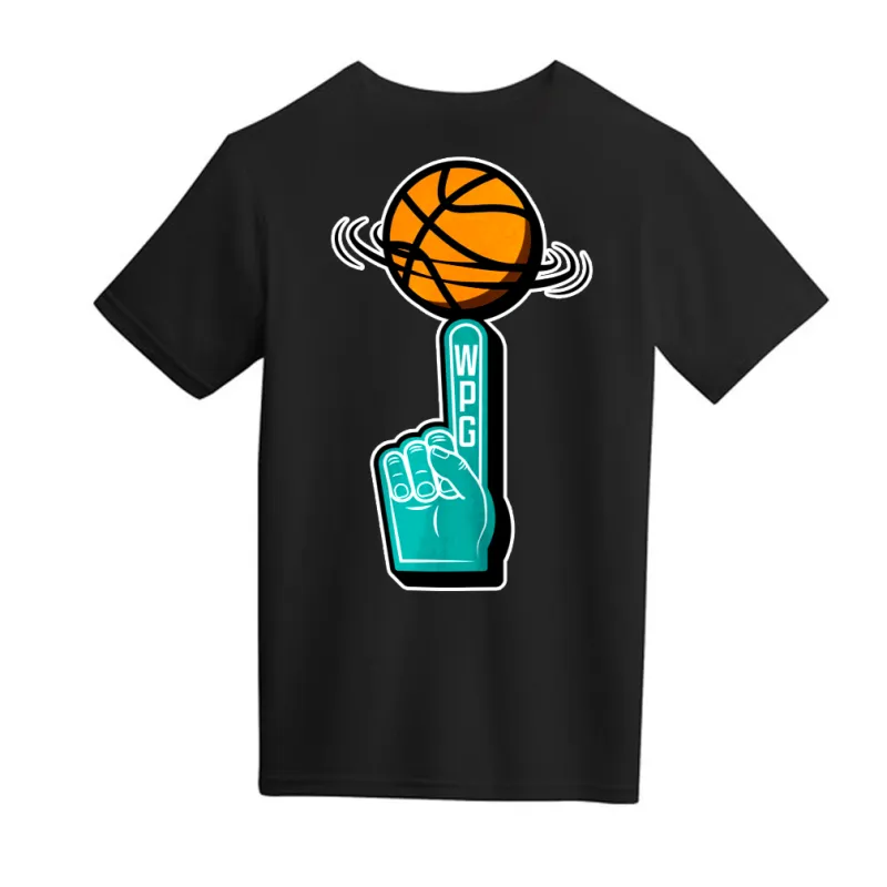 SEA BEARS YOUTH FOAM FINGER TEE BLACK sold by True North Shop