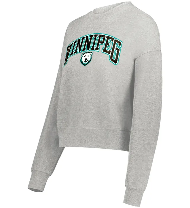 SEABEARS WOMEN'S COLLEGIATE CROP CREW sold by True North Shop product image thumbnail 2