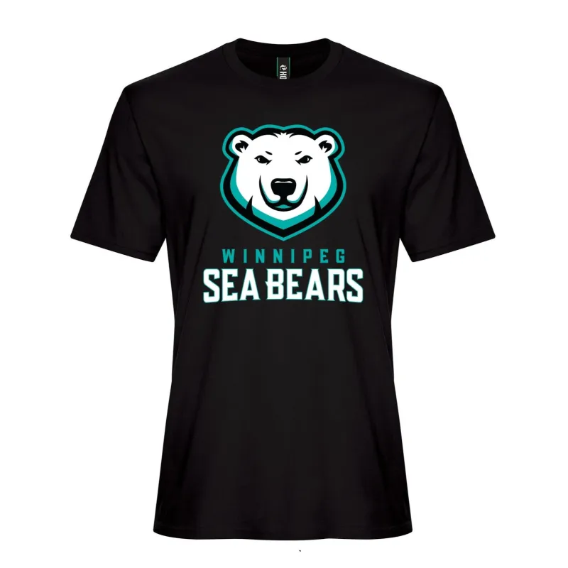SEA BEARS TEAM TEE BLACK sold by True North Shop