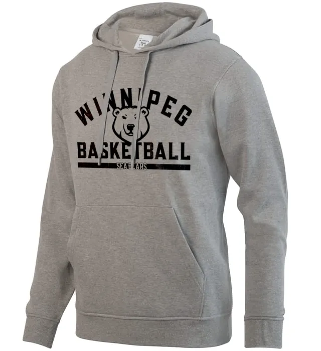 SEA BEARS MONO CURVE HOODIE GREY sold by True North Shop product image thumbnail 3