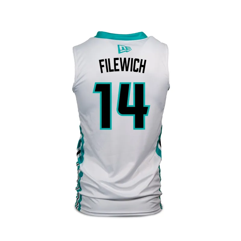 SEA BEARS ADULT REPLICA JERSEY WHITE #14 FILEWICH sold by True North Shop