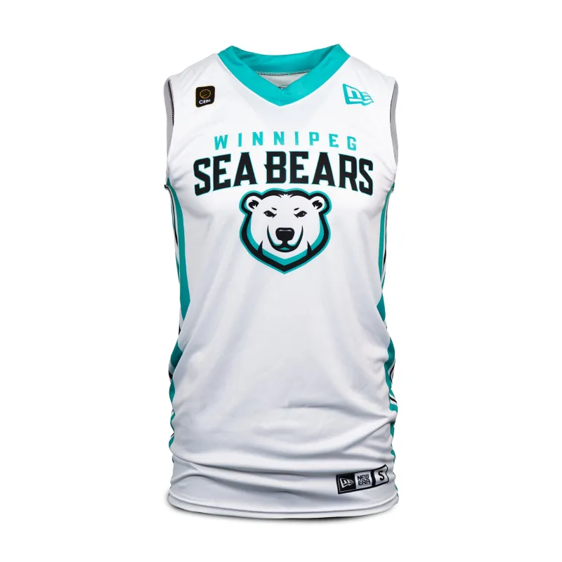 SEA BEARS ADULT REPLICA JERSEY WHITE #10 WILLIAMS sold by True North Shop