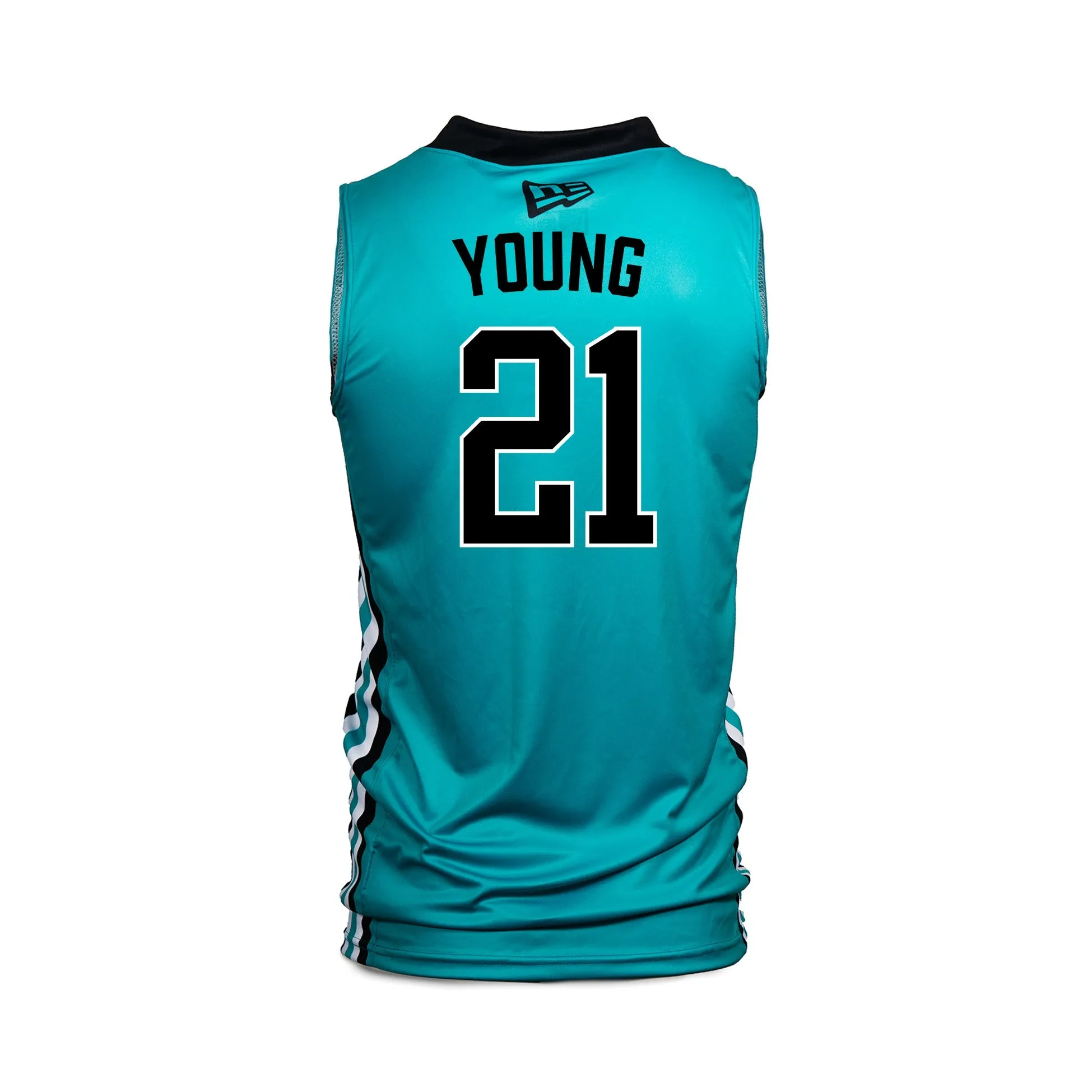 SEA BEARS ADULT REPLICA JERSEY TEAL #21 YOUNG sold by True North Shop