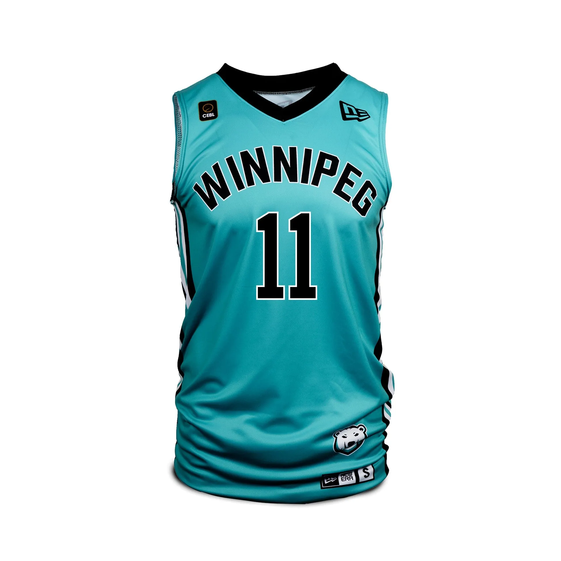 SEA BEARS ADULT REPLICA JERSEY TEAL #11 SHITTU sold by True North Shop product image thumbnail 2
