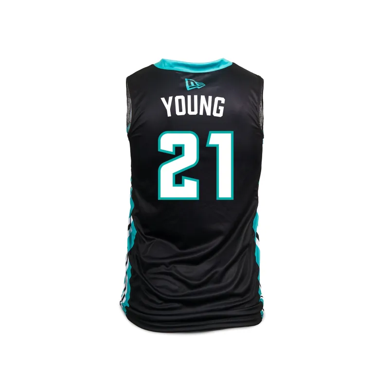 SEA BEARS ADULT REPLICA JERSEY BLACK #21 YOUNG sold by True North Shop