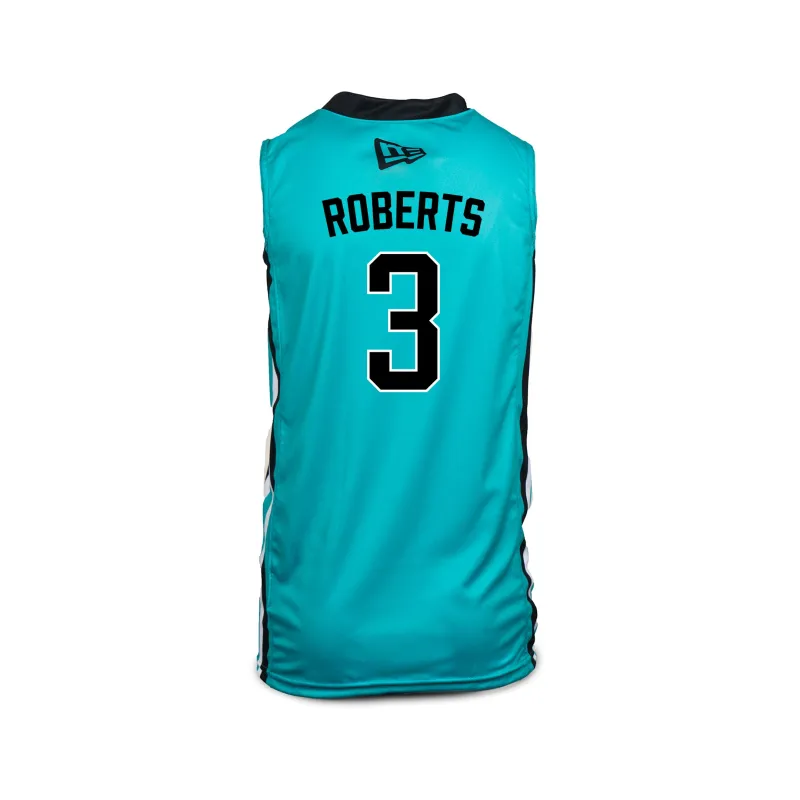SEA BEARS YOUTH REPLICA JERSEY TEAL #03 ROBERTS made by True North Shop
