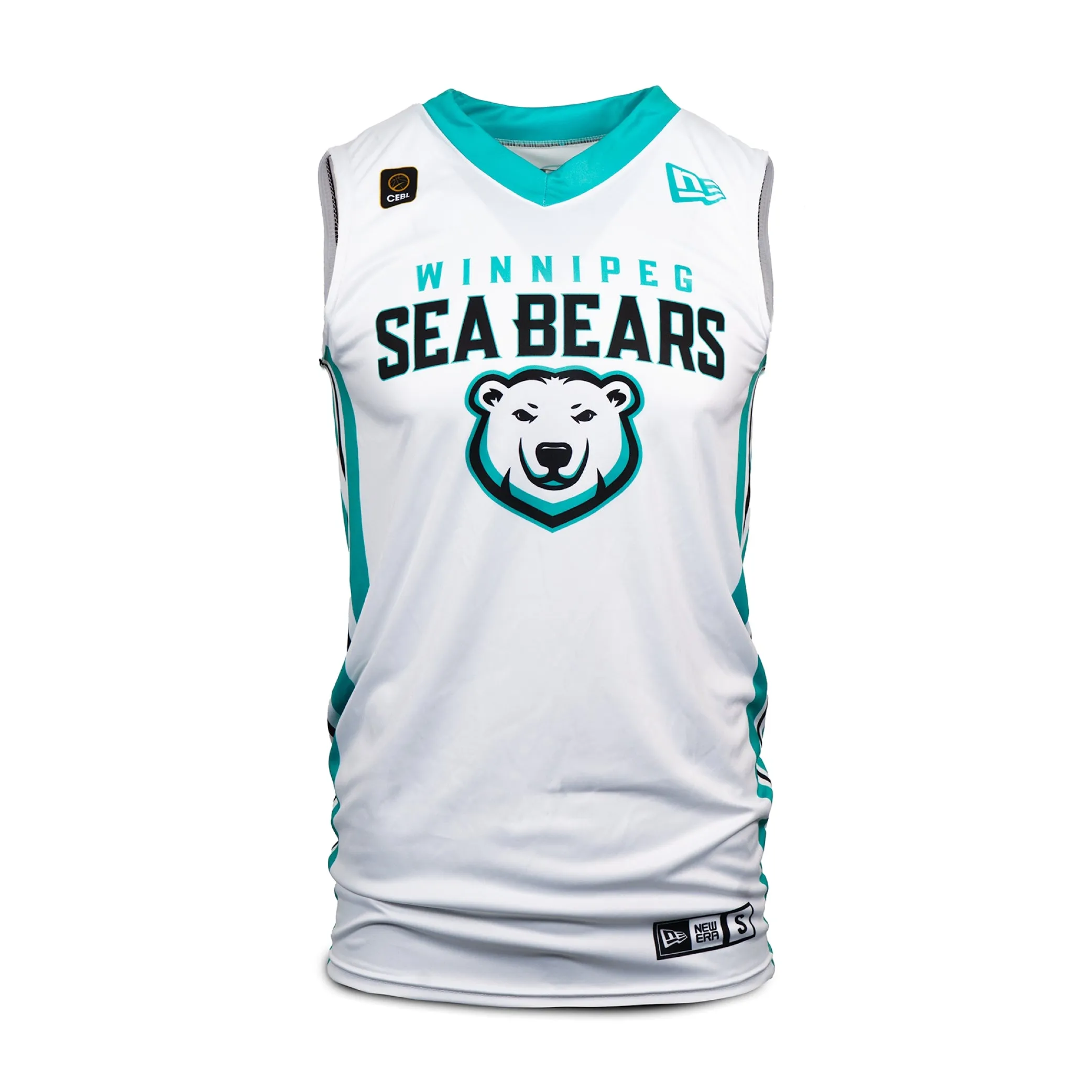 SEA BEARS ADULT REPLICA JERSEY WHITE #03 ROBERTS sold by True North Shop product image thumbnail 2