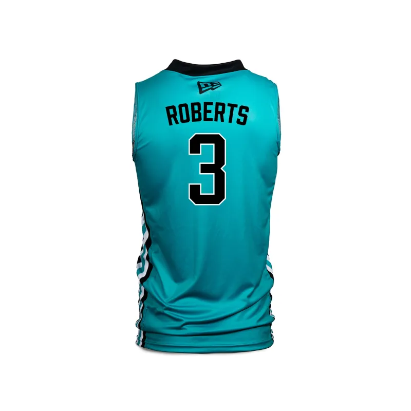 SEABEARS ADULT REPLICA JERSEY TEAL #03 ROBERTS sold by True North Shop