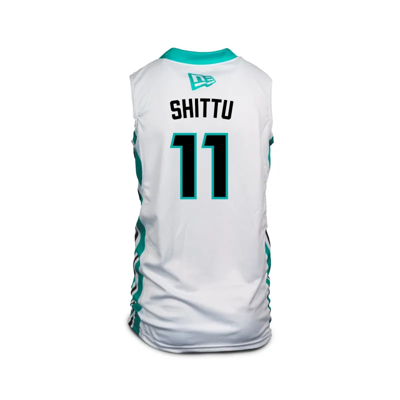 SEA BEARS YOUTH REPLICA JERSEY WHITE #11 SHITTU sold by True North Shop