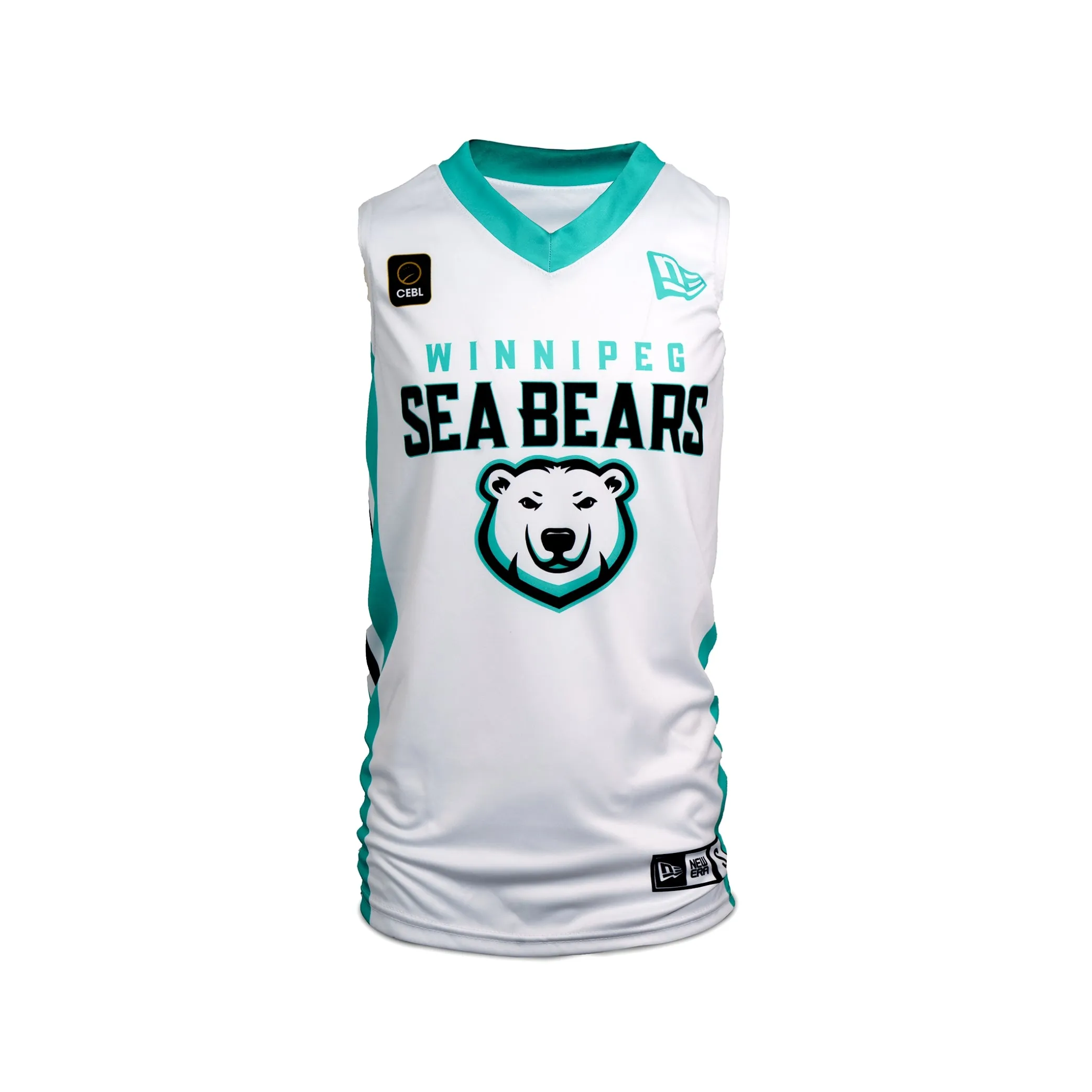 SEA BEARS YOUTH REPLICA JERSEY WHITE #11 SHITTU sold by True North Shop product image thumbnail 2