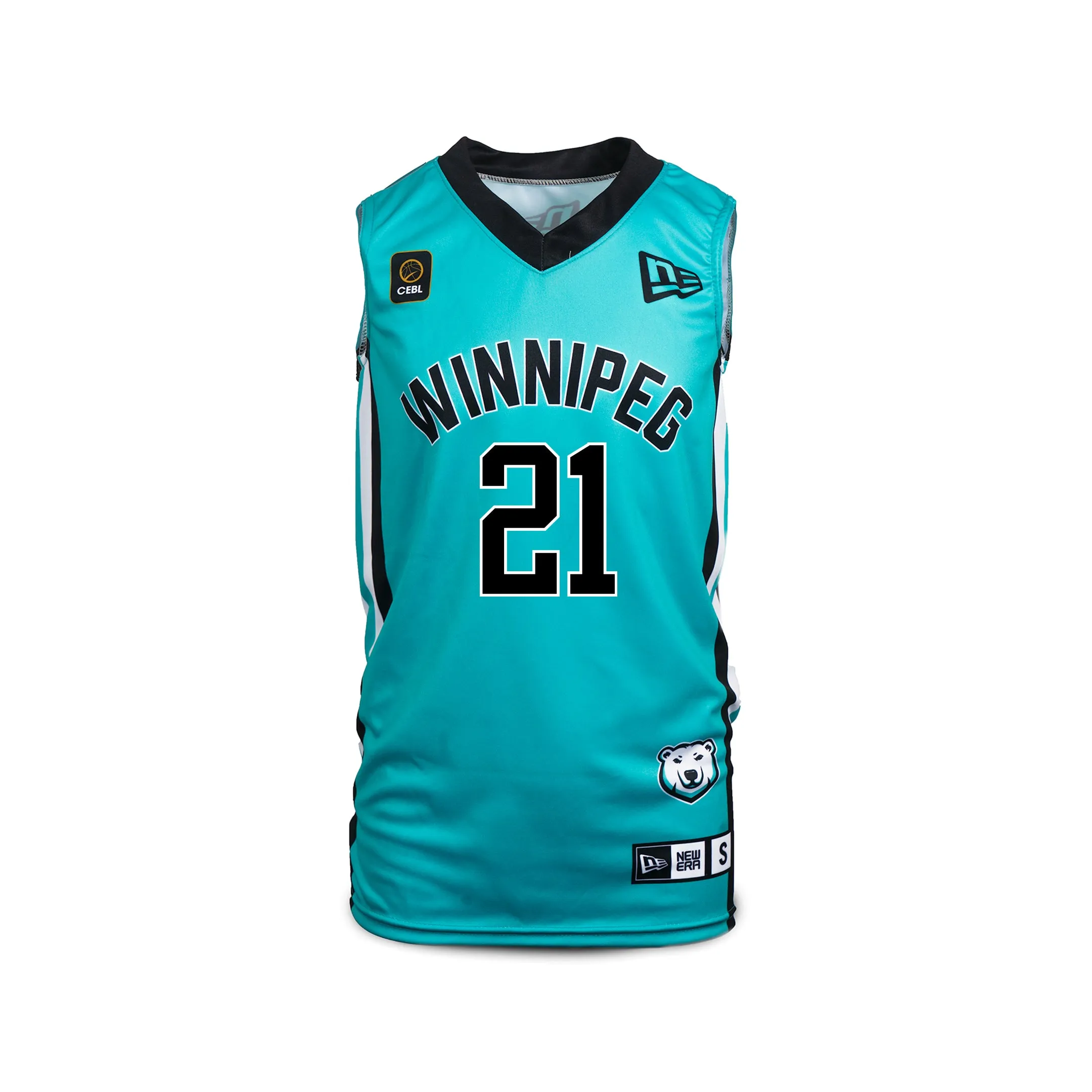 SEA BEARS YOUTH REPLICA JERSEY TEAL #21 YOUNG sold by True North Shop product image thumbnail 2