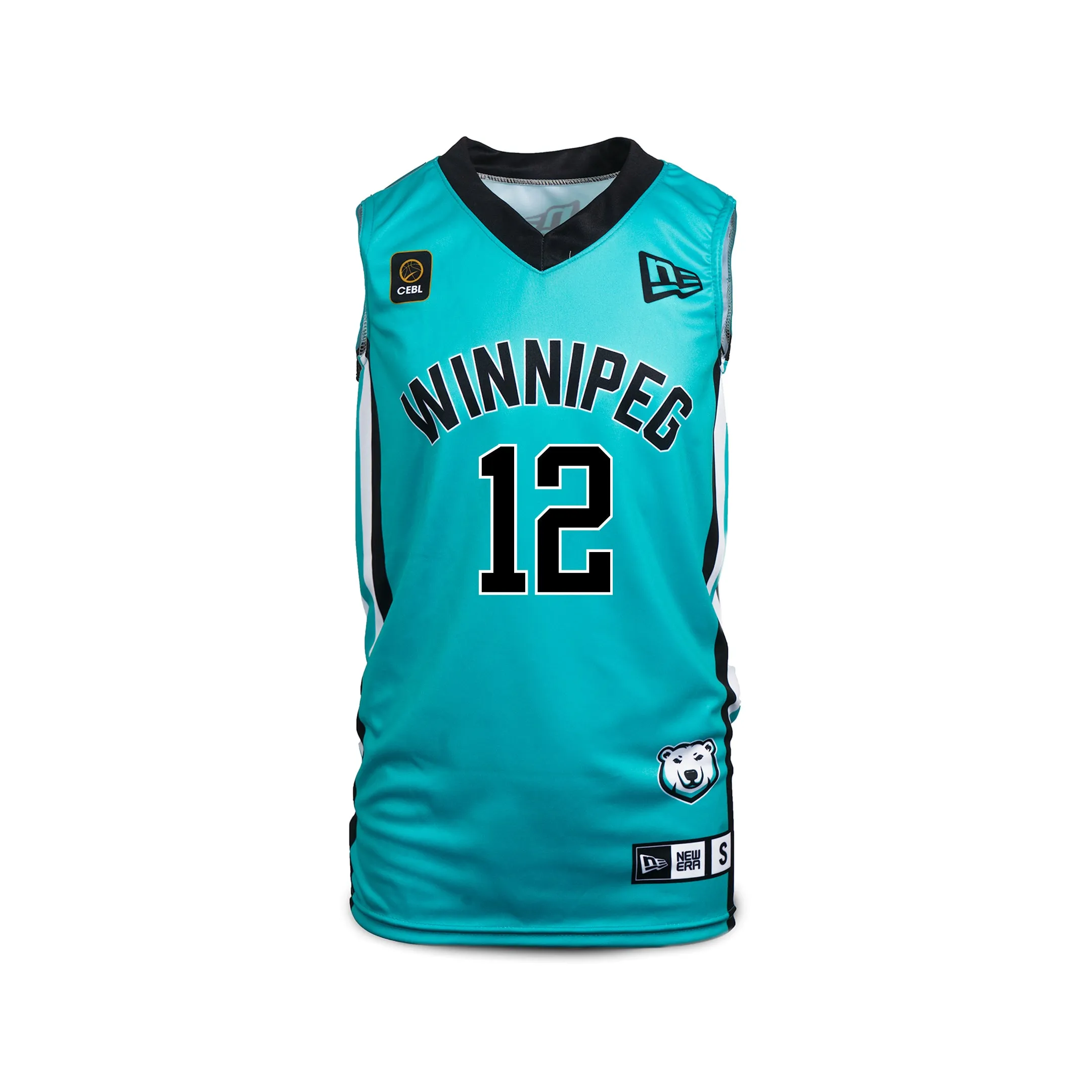 SEA BEARS YOUTH JERSEY TEAL #12 AMOYAW sold by True North Shop product image thumbnail 2