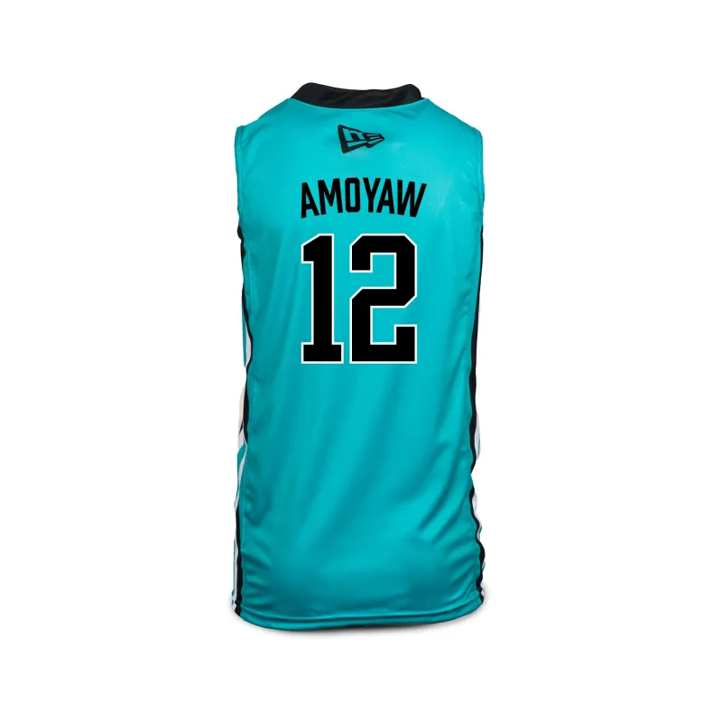 SEA BEARS YOUTH JERSEY TEAL #12 AMOYAW made by True North Shop