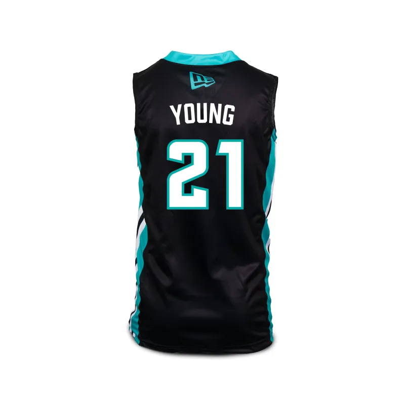 SEA BEARS YOUTH REPLICA JERSEY BLACK #21 YOUNG sold by True North Shop