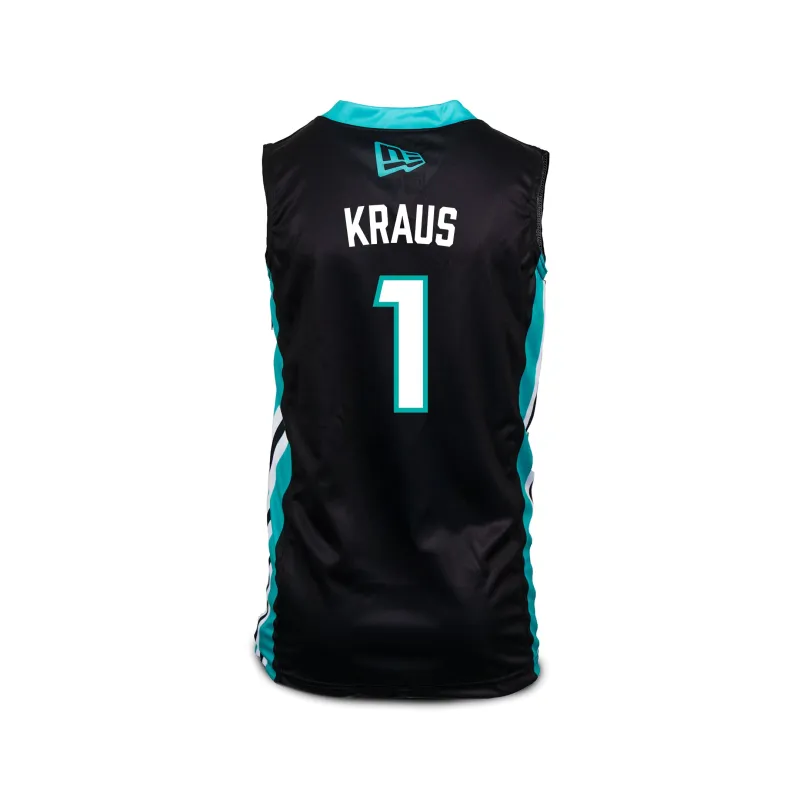 SEA BEARS YOUTH REPLICA JERSEY BLACK #01 KRAUS made by True North Shop