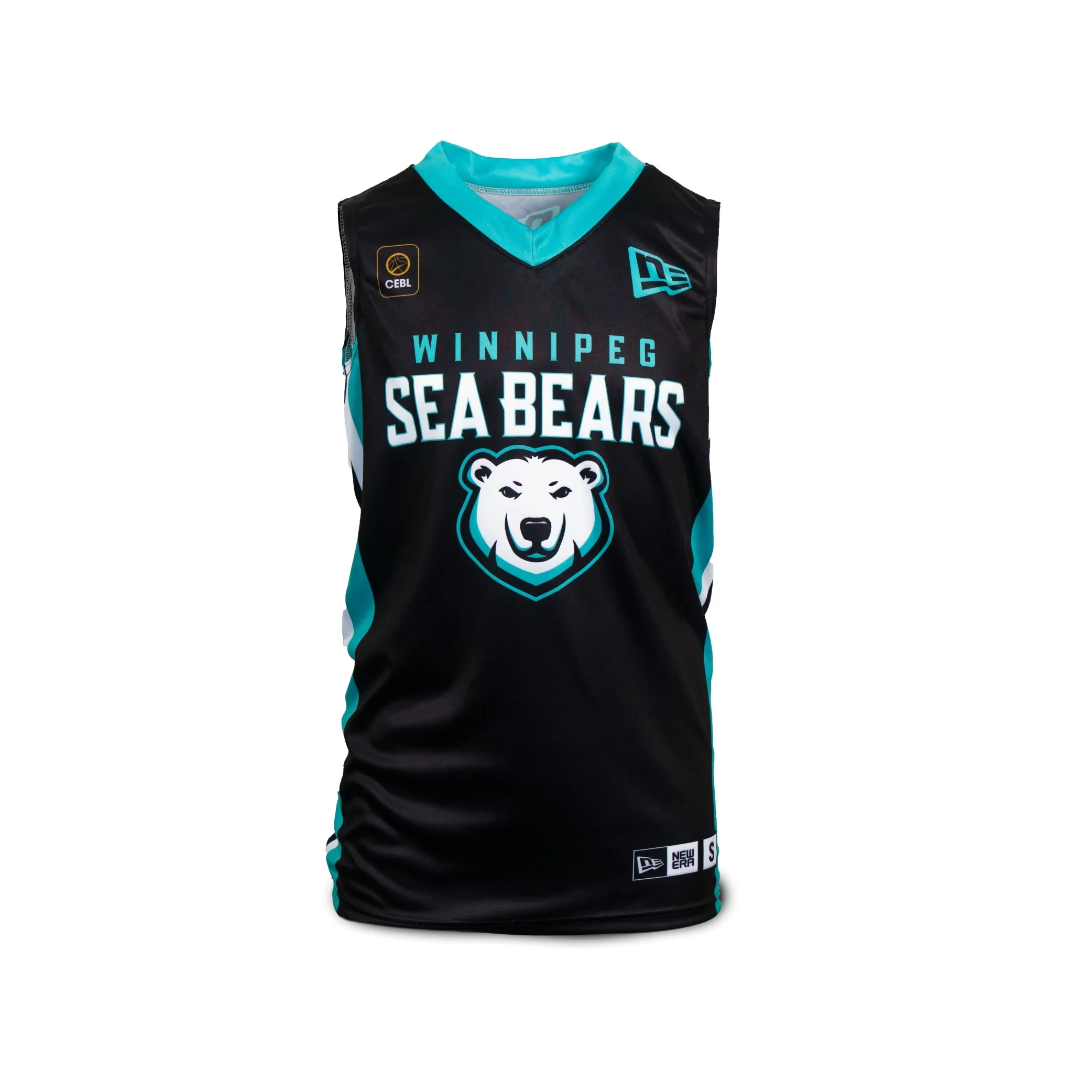 SEA BEARS YOUTH REPLICA JERSEY BLACK #01 KRAUS sold by True North Shop product image thumbnail 2