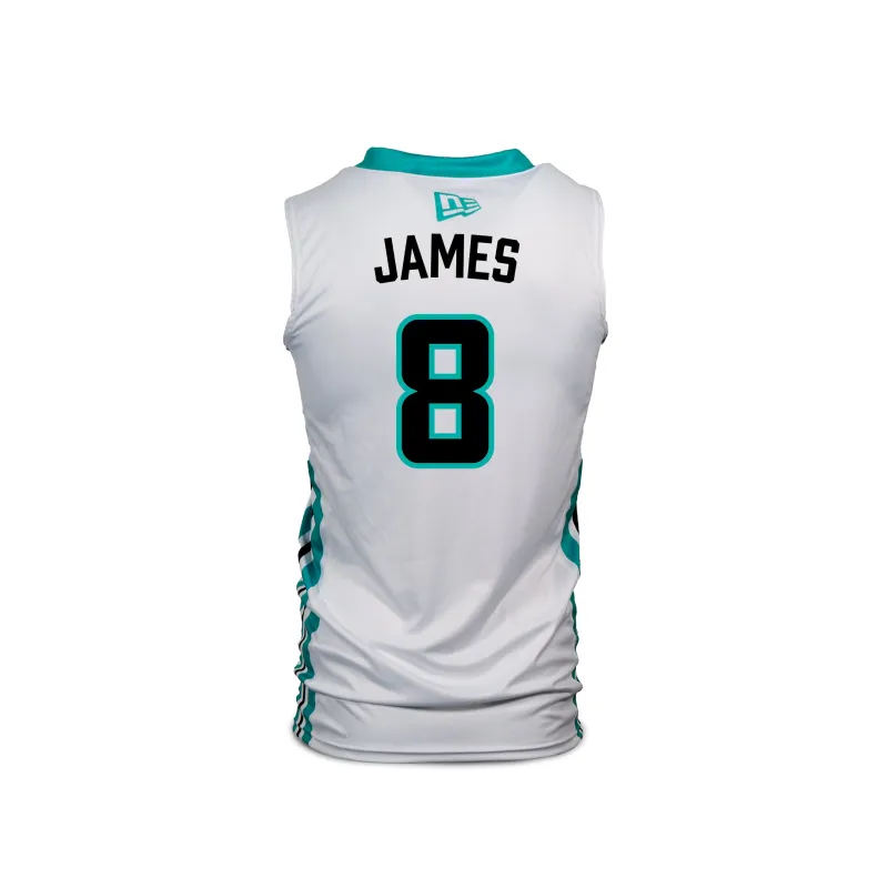 SEA BEARS ADULT REPLICA  JERSEY WHITE #08 JAMES sold by True North Shop