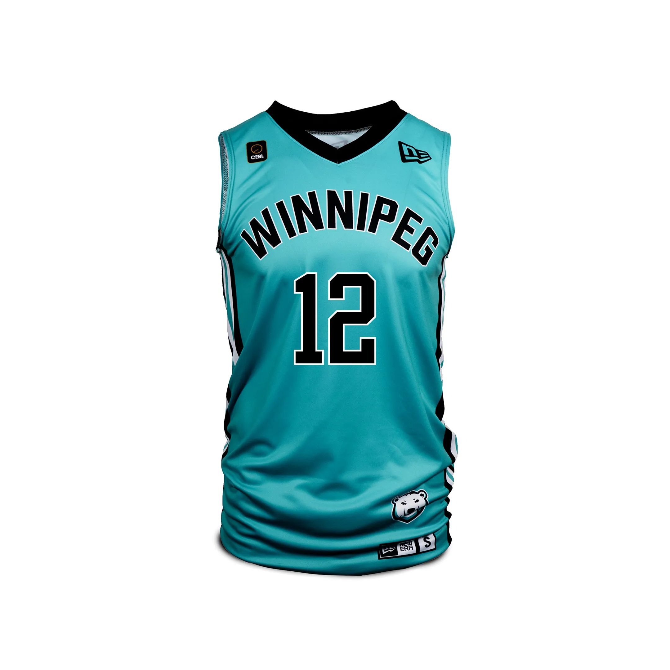 SEA BEARS ADULT JERSEY TEAL #12 AMOYAW sold by True North Shop product image thumbnail 2
