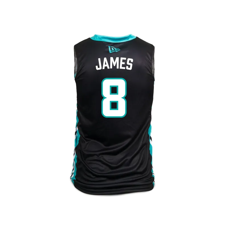 SEA BEARS ADULT REPLICA JERSEY BLACK #08 JAMES sold by True North Shop
