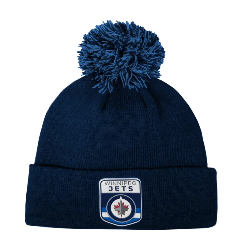YOUTH DRAFT BEANIE CUFF W/POM sold by True North Shop