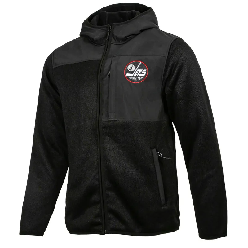 TONAL ALT SWEATERKNIT ZIP HOOD sold by True North Shop