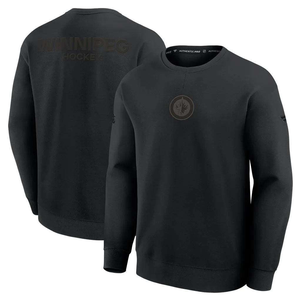 AP ROAD FLEECE CREW BLACK 25 sold by True North Shop product image thumbnail 3