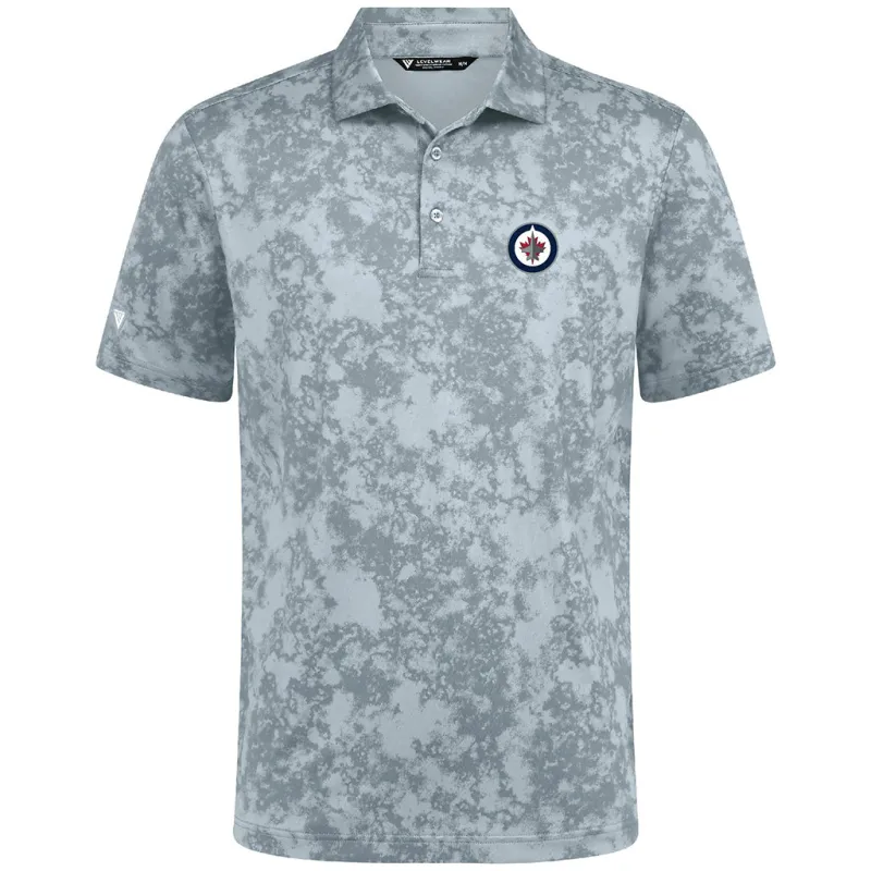 WHISPER INSIGNIA LOGO POLO GREY sold by True North Shop