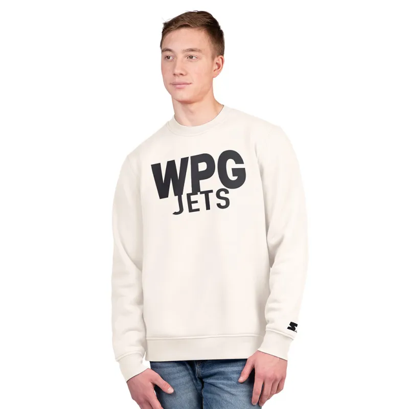 ASSIST FLEECE CREW - WHITE sold by True North Shop