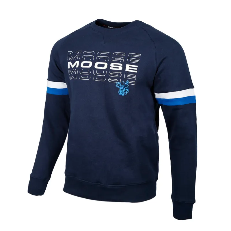 MOOSE CCM CREWNECK FLEECE sold by True North Shop