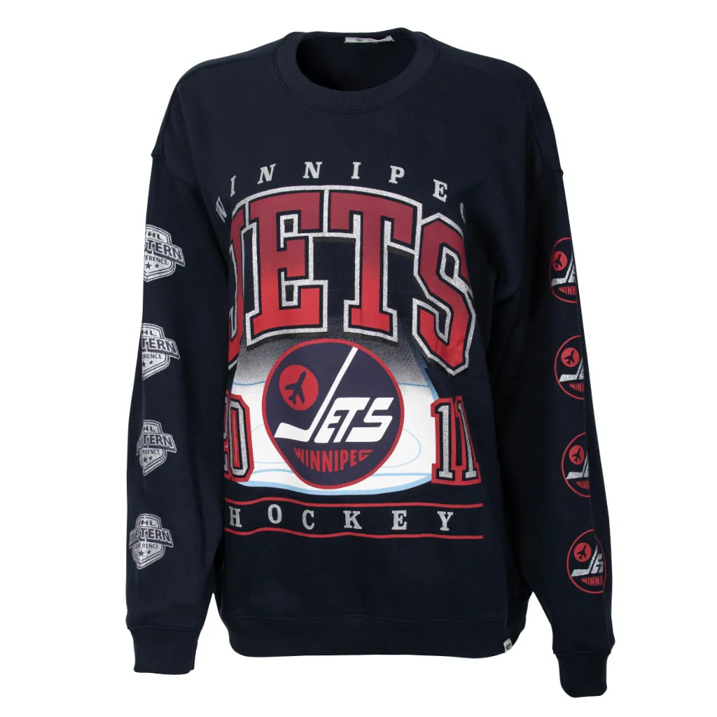 WOMEN'S ALT GO BIG FLEECE CREW sold by True North Shop