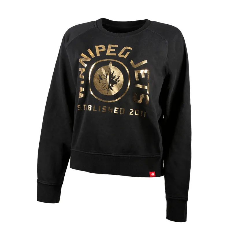 WOMEN'S GOLD ASHLYN CREW sold by True North Shop