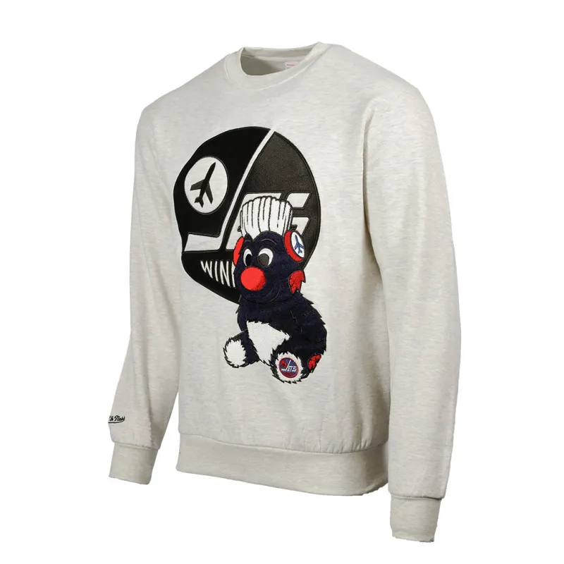 BENNY PLUSH DOLL CREW NECK made by Mitchell & Ness
