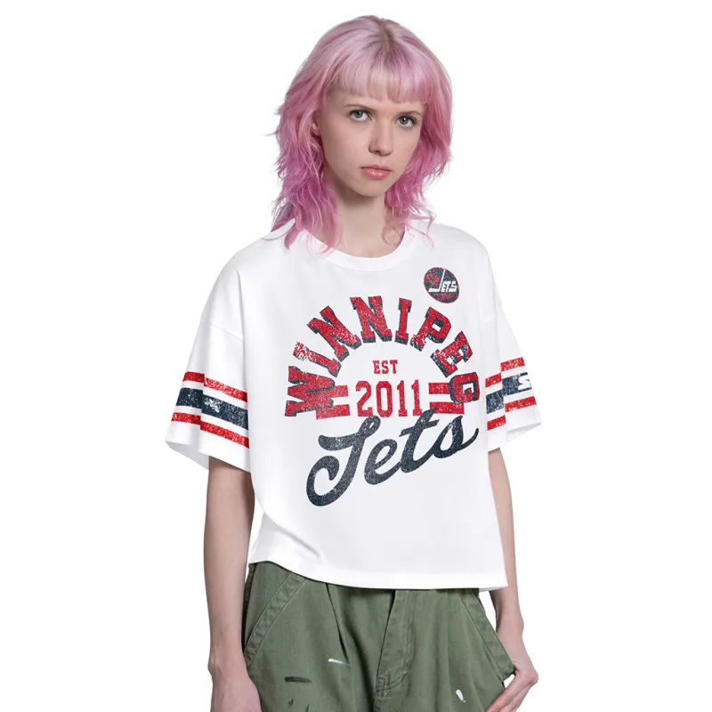 WOMEN'S HURRY UP ALT TEE WHITE made by Starter