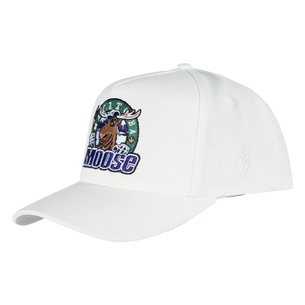 MOOSE FFO RETRO CAP WHITE sold by True North Shop